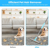 1Pc Pet Hair Removal Rake With 54.33in Adjustable