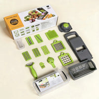 16 In 1 Vegetable Chopper Fruit Salad Mandolin Slicer Food Dicer Cutter Peeler