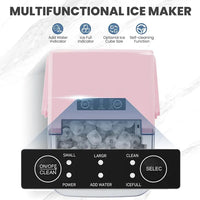 Countertop Ice Maker With Handle,