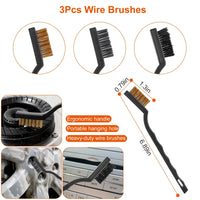 26Pcs Car Detailing Brush Kit Exterior Interior Car Cleaning Set Drill Brush Set Car Buffing Sponge